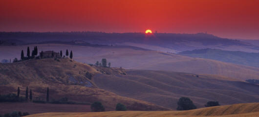 Italy Villa Landscape